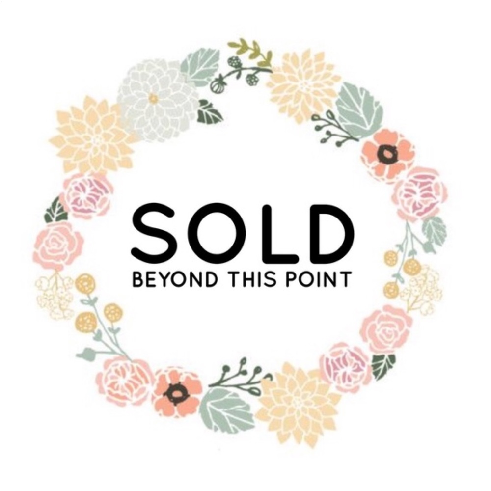 All these items have sold